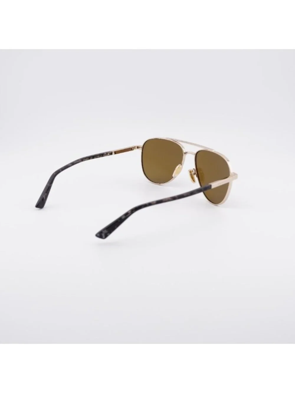 Gucci GG1962S 004 Sunglasses Gold/Havana Aviator Frame, Brown Lenses